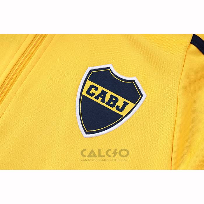 Tuta da Track di Giacca Boca Juniors 2025-2026 Giallo